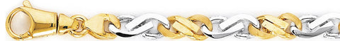 7.2mm Mimo Link Bracelet custom made gold chain